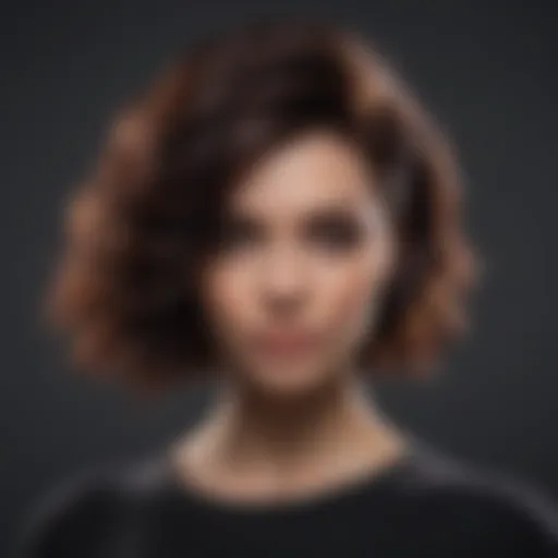 Color palette showcasing various natural hair dye shades