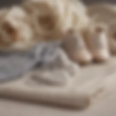 Essentials of Royal Motherhood A close-up of baby items associated with royal motherhood