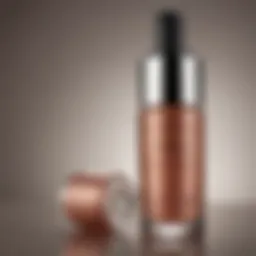 Detailed view of Bare Minerals Active Cell Renewal Night Serum bottle