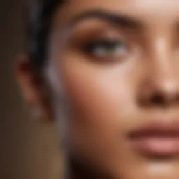 Variety of concealers suitable for dark skin tones