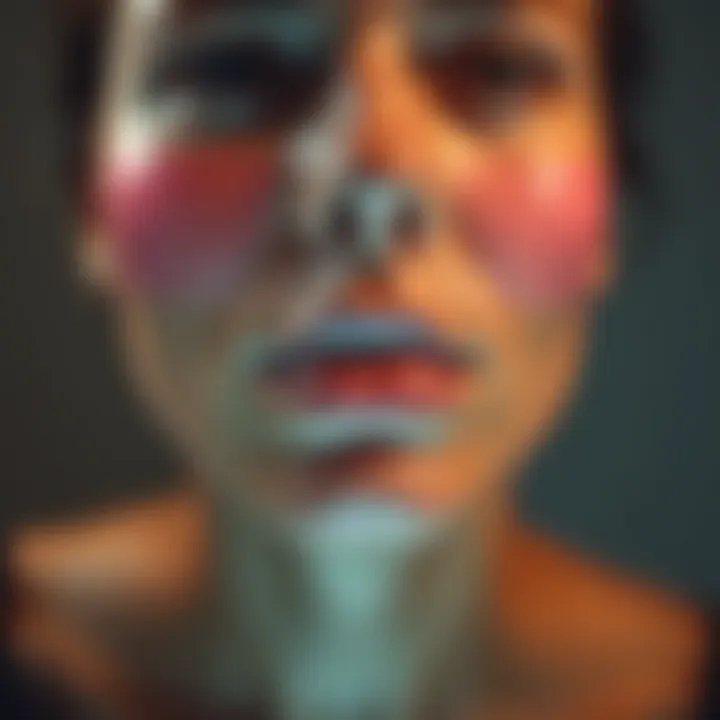 Understanding Skin Layers and Bumps Illustration of skin layers with bump concerns