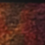 Vibrant hair color swatches representing mixed race tones