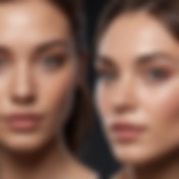 Different hair types showcasing various moisturisers