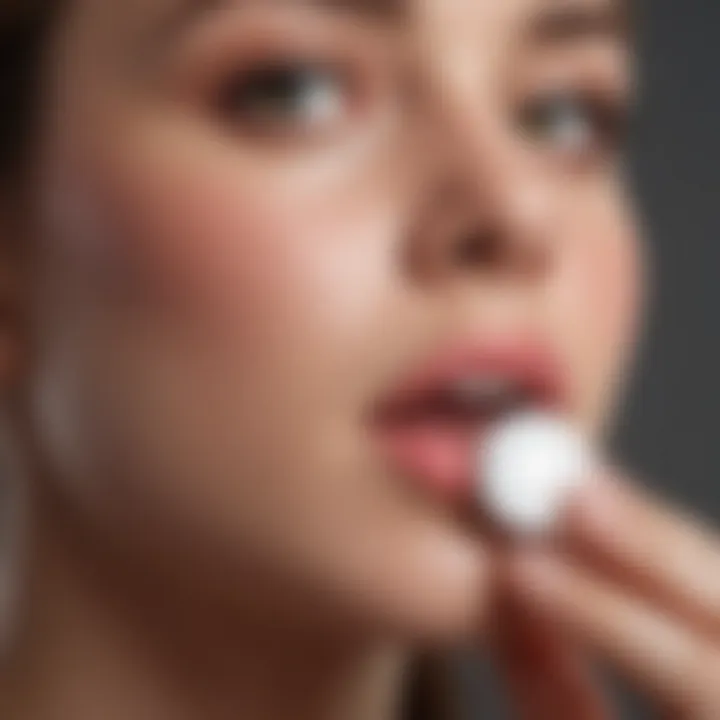 An array of lip balm benefits illustrated, highlighting hydration and protection.