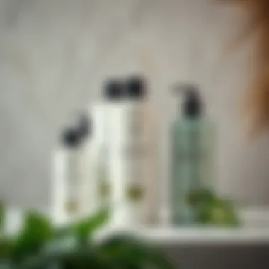 An array of conditioners enriched with botanical extracts for enhanced hair care.