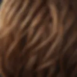 Close-up of diverse hair textures