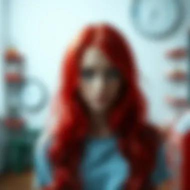 Understanding Color Correction: Blue and Red Color wheel illustrating the relationship between blue and red colors