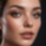 Close-up of a skincare product targeting dark marks on the face