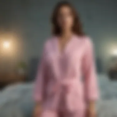 Sustainable Materials in Sleepwear Infographic highlighting sustainable materials used in pajama sets