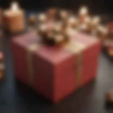 Personalized Gift Box A thoughtful gift box filled with personalized items for a boyfriend