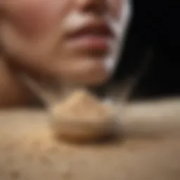 Natural ingredients for exfoliation