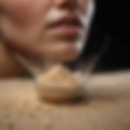 Natural ingredients for exfoliation