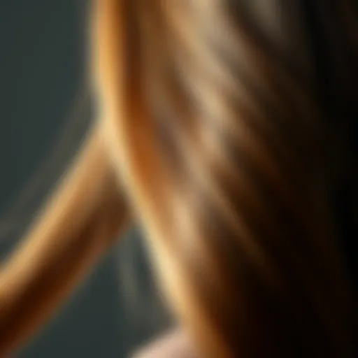 Luxurious shine restored to hair strands