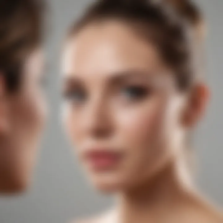 Consultation with a dermatologist regarding acne treatment options