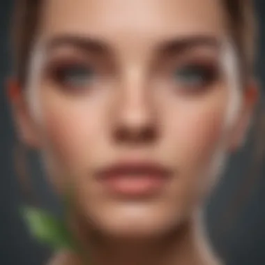 Natural ingredients such as tea tree oil and aloe vera for acne treatment