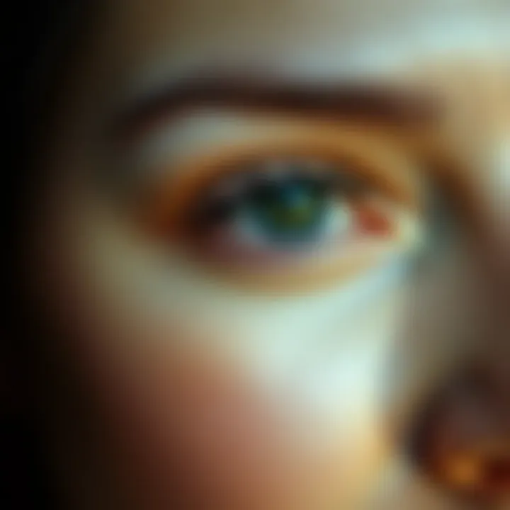 Understanding Laugh Lines Around the Eyes Close-up of eyes showcasing laugh lines