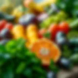 Natural Sources of Antioxidants Vibrant fruits and vegetables rich in antioxidants