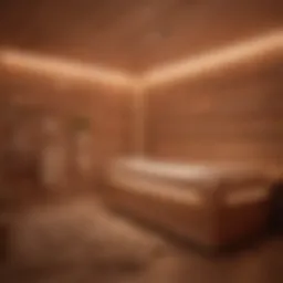 A serene far infrared sauna bed showcasing its modern design