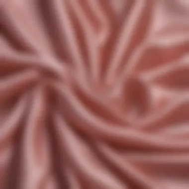 Luxurious Silk Texture Close-up of silk material showcasing its luxurious texture