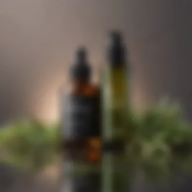 An array of beauty products showcasing the versatility of tea tree oil