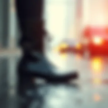 Unique Design Features Rain boots showcasing unique design features for comfort