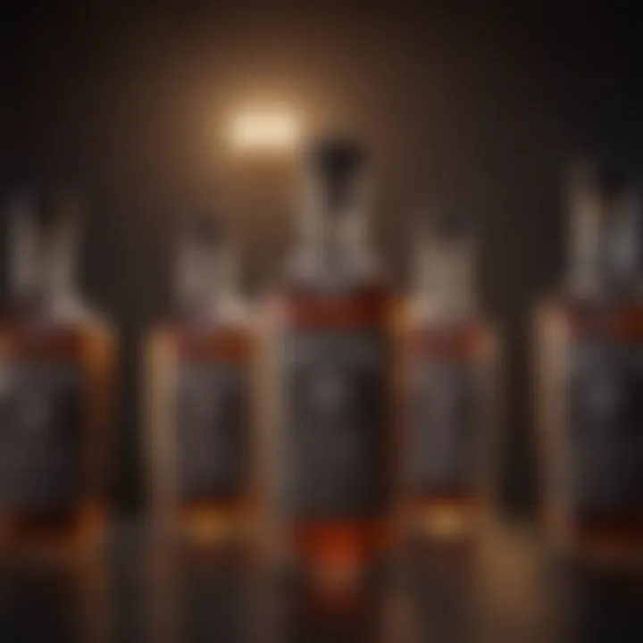 A montage of espresso vodka bottles showcasing different brands