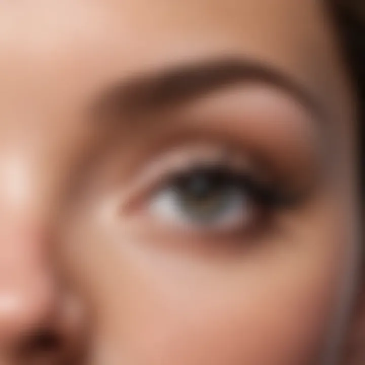 Eylure magnetic lashes arranged neatly for maintenance tips