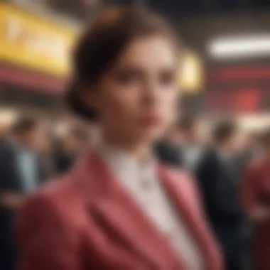 Fashion in Cinema: Iconic Styles A striking scene from a fashion-centric film showcasing unique styles
