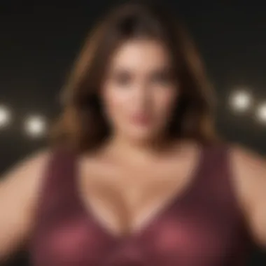 Trendy plus size outfit highlighting modern design principles
