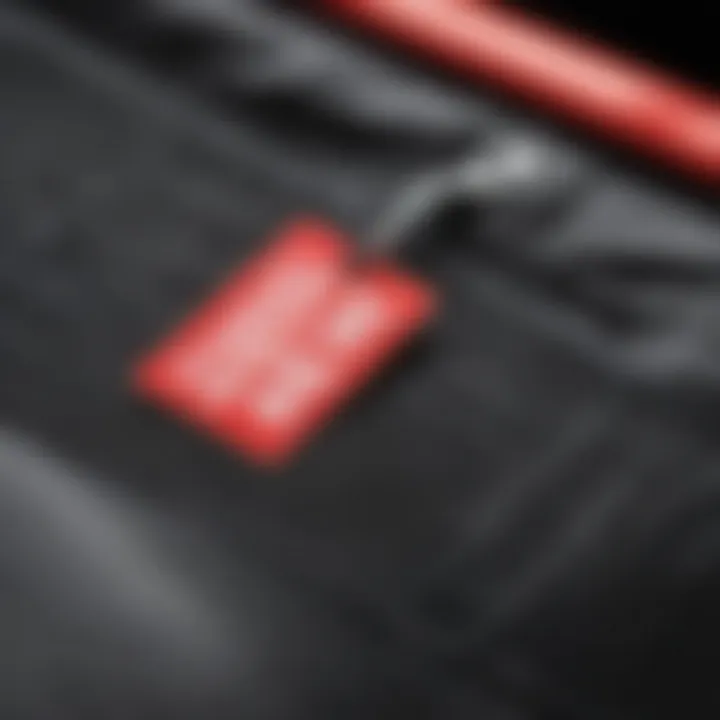 A close-up of Hanes discount tags highlighting great savings