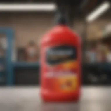 Understanding Ingredients in Heat Protectants Ingredients list of a popular heat protectant
