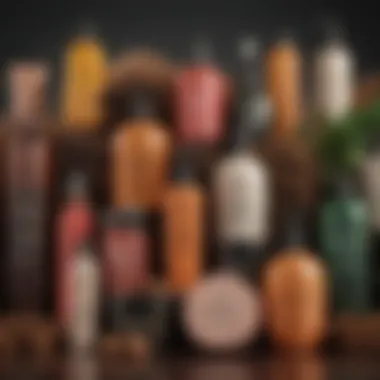 Variety of Natural Hair Products Variety of natural hair products