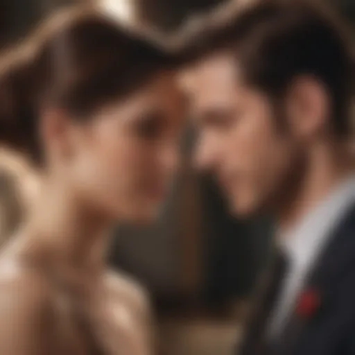 Couple sharing a heartfelt moment