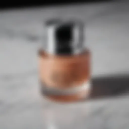 Close-up of Lancôme Dark Spot Corrector on a marble surface