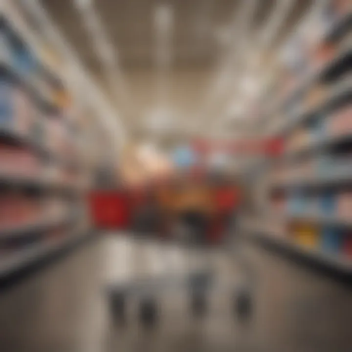 Shopping cart filled with Lands' End products representing accessibility.