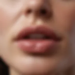 Natural lip enhancement products