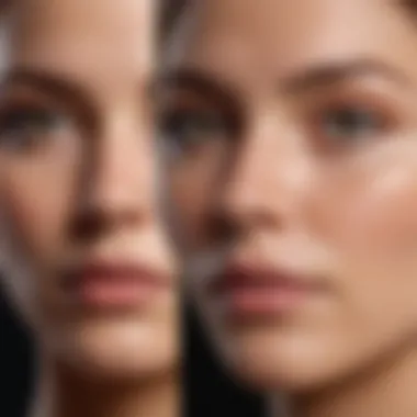 Transformative Results of Microneedling Before and after results of microneedling treatment