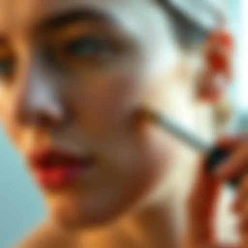 The Effectiveness of Natural Concealers Natural concealer applied on skin