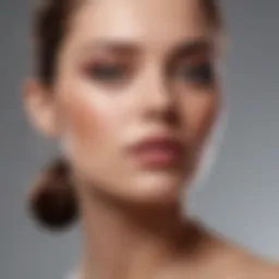 High-quality makeup products displayed elegantly