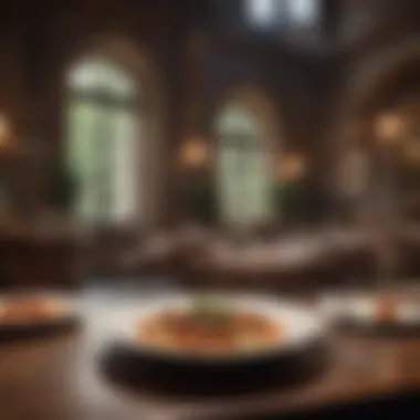 Culinary Delights: Authentic Italian Dining Experience Delicious Italian dishes served at a traditional restaurant