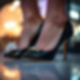 Elegantly designed Kate Spade shoes in size 11 showcasing a blend of style and comfort