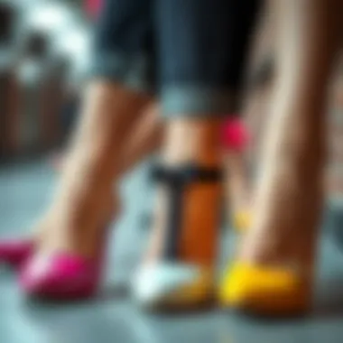 Diverse Styles: Material and Color Options Stylish variations of Kate Spade shoes in different materials and colors for size 11