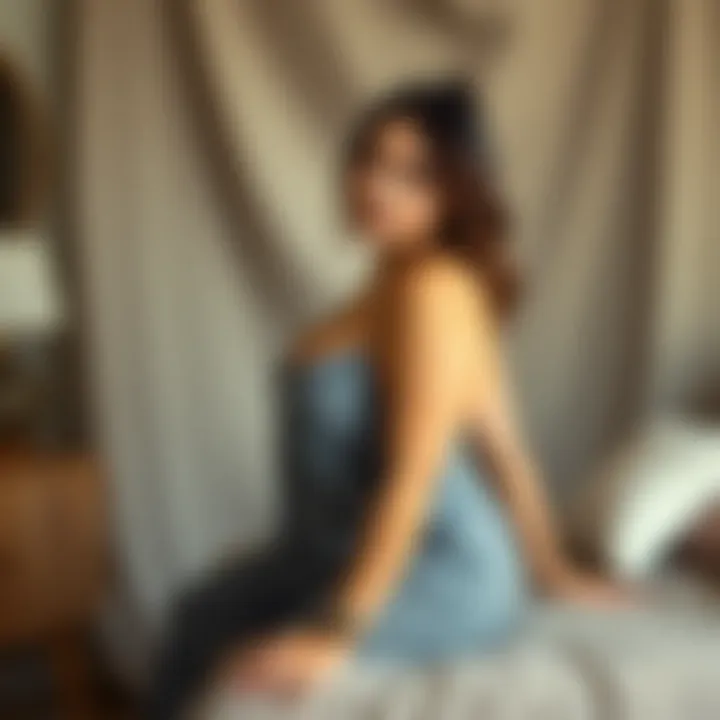 Stylish loungewear collection highlighting body positivity