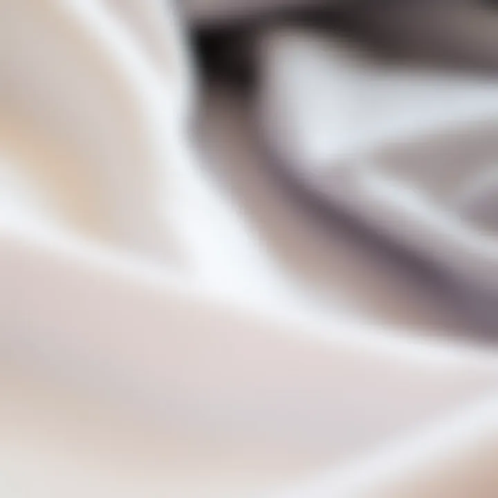 Close-up of fabric texture demonstrating comfort and flexibility