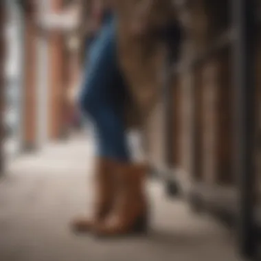 Casual Chic with Sorel Wedge Boots Stylish Sorel wedge boots paired with a casual outfit