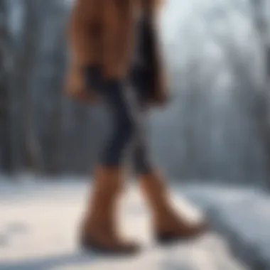 Winter Fashion with Sorel Wedge Boots Sorel wedge boots styled for a winter look