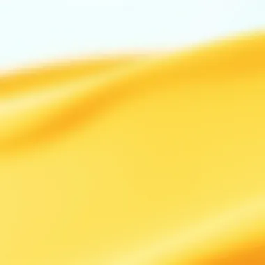 Texture of Supergoop Sunscreen A close-up of Supergoop sunscreen texture demonstrating its smooth consistency