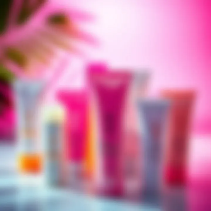 Diverse Supergoop Product Line A vibrant display of various Supergoop sunscreen products showcasing their diverse formulations