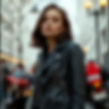 Fashion Ensemble Featuring All Saints Leather Jacket Fashionable ensemble incorporating All Saints leather jacket