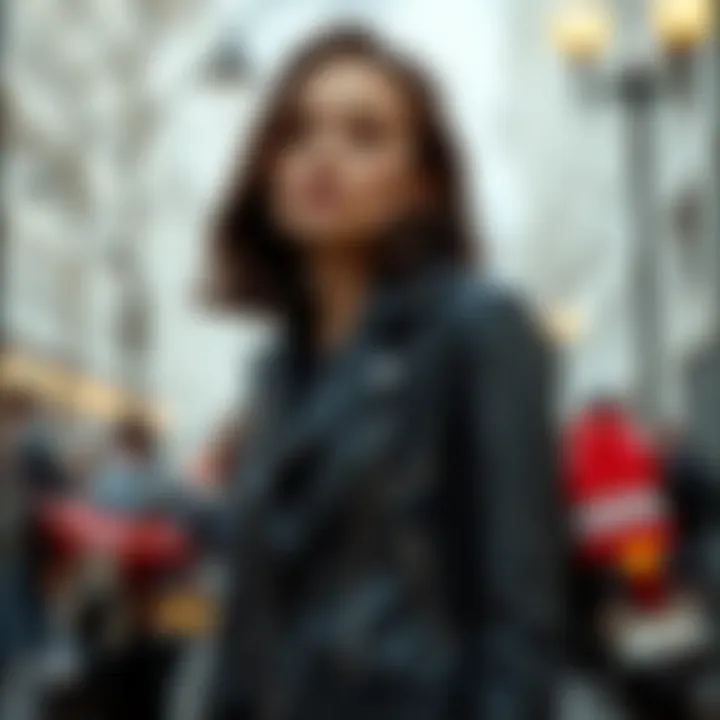 Fashion Ensemble Featuring All Saints Leather Jacket Fashionable ensemble incorporating All Saints leather jacket